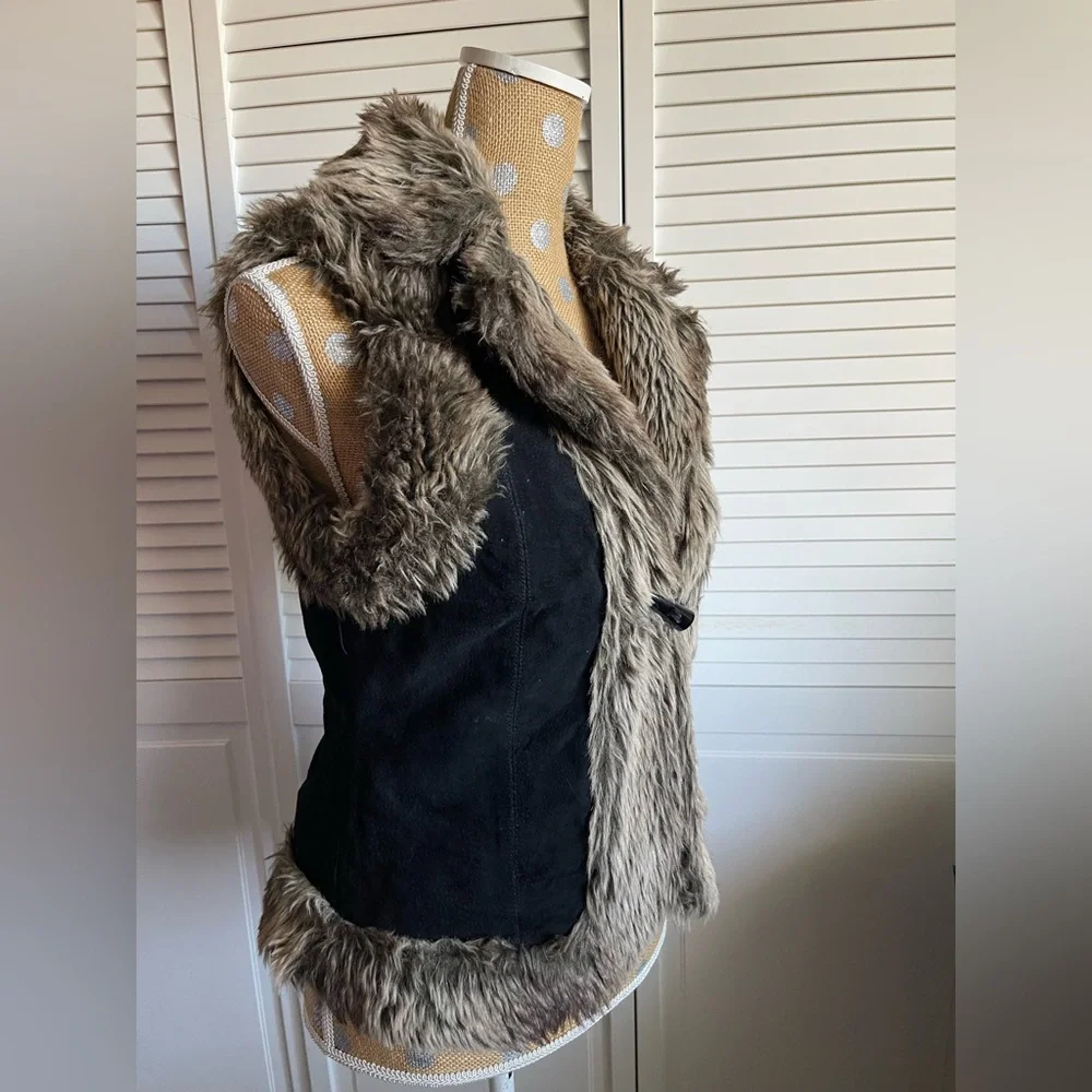 Live a little Leather Vest Penny Lane - Picture 3 of 5